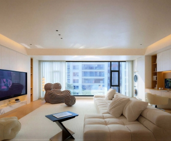 Modern A Living Room-ID:455689919