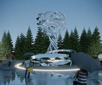 Modern Sculpture Sketch-ID:657588013