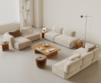 Wabi-sabi Style Sofa Combination-ID:908094882