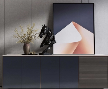 Modern Entrance Cabinet-ID:592549092