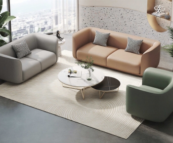 Modern Sofa Combination-ID:664160369