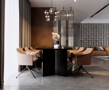 Modern Dining Room-ID:677440885