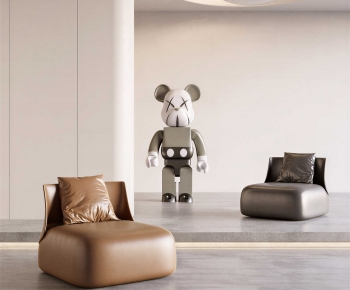 Modern Single Sofa-ID:480437998