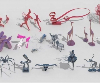 Modern Sculpture Sketch-ID:664735089