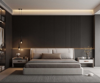 Modern Bedroom-ID:617429974
