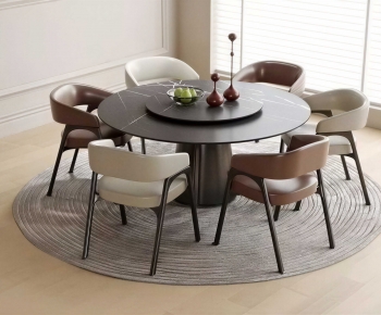 New Chinese Style Dining Table And Chairs-ID:205918076