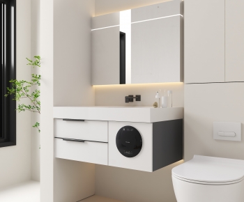 Modern Bathroom Cabinet-ID:660367018
