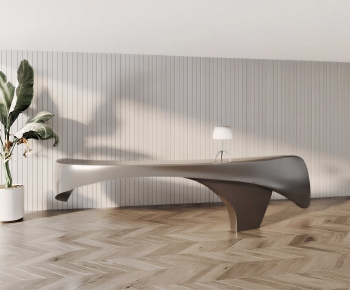 Modern Reception Desk-ID:862579111