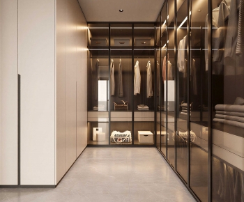 Modern Clothes Storage Area-ID:943730124