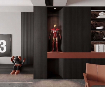 Modern A Living Room-ID:158513072