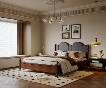 French Style Bedroom-ID:427670961