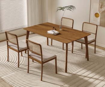 Modern Dining Table And Chairs-ID:286371953