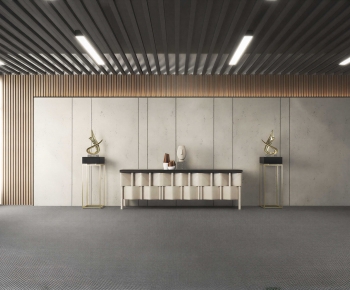 Modern Entrance Cabinet-ID:110951902