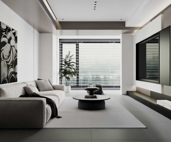 Modern A Living Room-ID:405240066