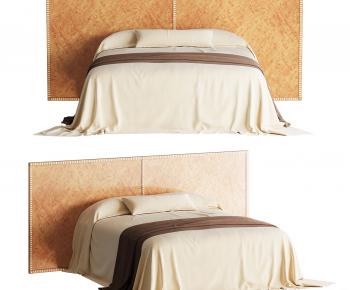 Modern Double Bed-ID:565679182