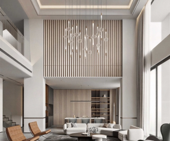 Modern A Living Room-ID:906538012