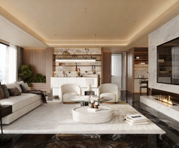 Modern A Living Room-ID:164825922