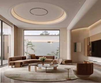 Modern A Living Room-ID:873343947