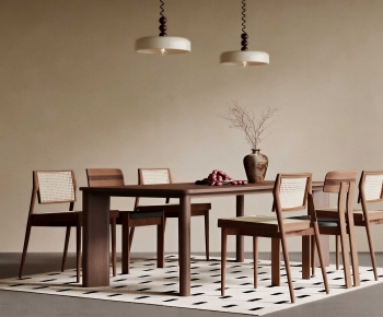 Modern Dining Table And Chairs-ID:126203065