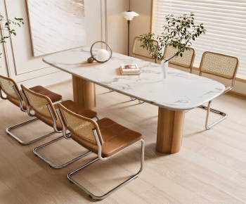 Modern Dining Table And Chairs-ID:672549969
