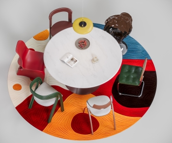 Modern Dining Table And Chairs-ID:543342117