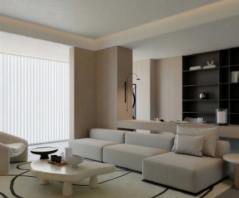 Modern A Living Room-ID:395643951