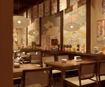 Japanese Style Dining Room-ID:163919959