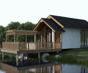 Modern Appearance Of Commercial Building-ID:572936062