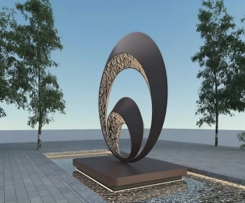 Modern Sculpture Sketch-ID:605148086