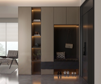 Modern Shoe Cabinet-ID:114075906