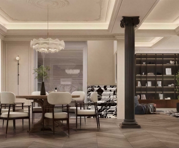 Modern Dining Room-ID:437239899