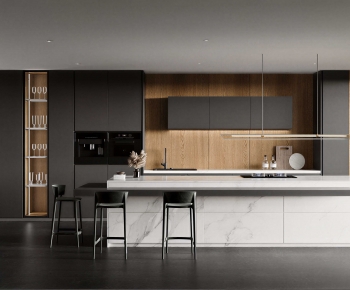 Modern Open Kitchen-ID:461141117