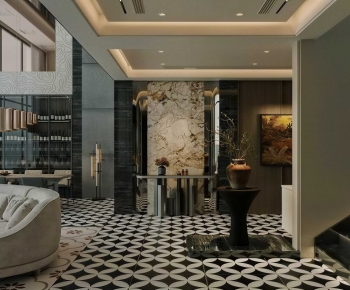 Modern A Living Room-ID:552886013