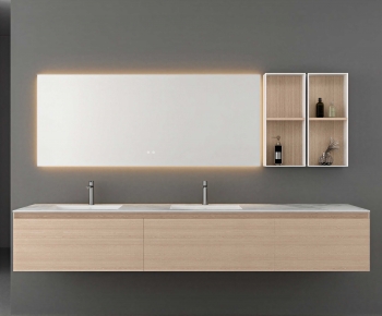 Nordic Style Bathroom Cabinet-ID:581302888