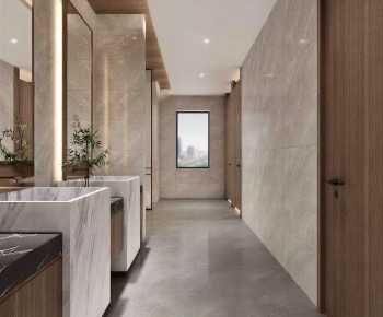 Modern Public Toilet-ID:172796961