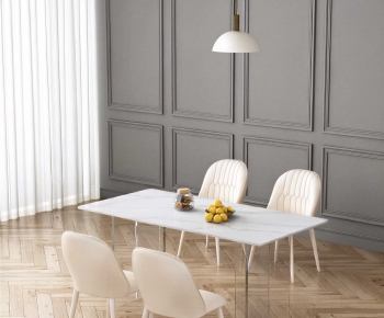Modern Dining Table And Chairs-ID:807908066