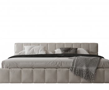 Modern Double Bed-ID:150141007