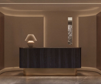 Modern Reception Desk-ID:733782057