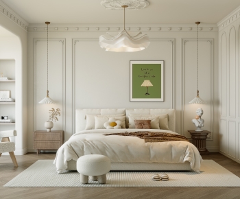 French Style Bedroom-ID:460500965