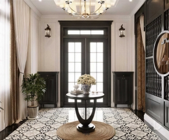 American Style Hallway-ID:520925054