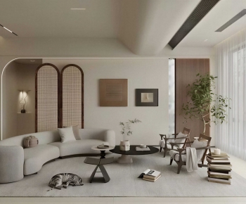 Modern A Living Room-ID:794868953