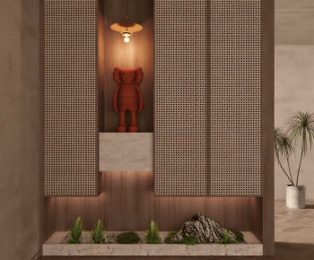 Modern Entrance Cabinet-ID:883045918