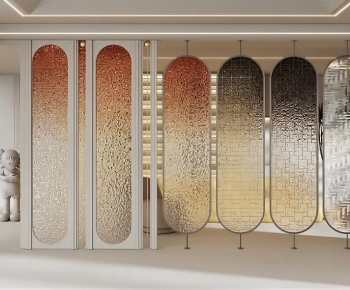 Modern Glass Screen Partition-ID:669899051