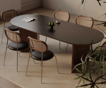 Modern Dining Table And Chairs-ID:280978924