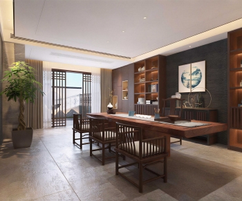 New Chinese Style Tea House-ID:447187902