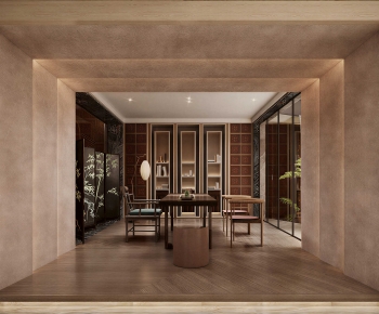 New Chinese Style Tea House-ID:845921041