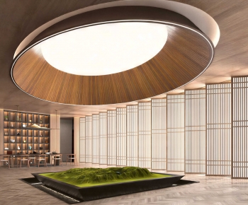 New Chinese Style Hospital Hall-ID:210650096