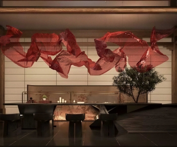 New Chinese Style Tea House-ID:207854995