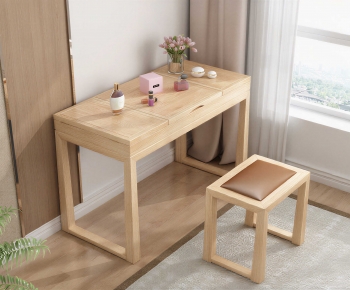 Modern Computer Desk And Chair-ID:439616927