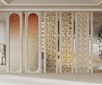 Modern Glass Screen Partition-ID:324536096